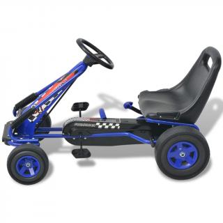 Masina Go Kart cu scaun reglabil, albastru