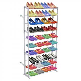 Organizator pantofi cu 10 rafturi