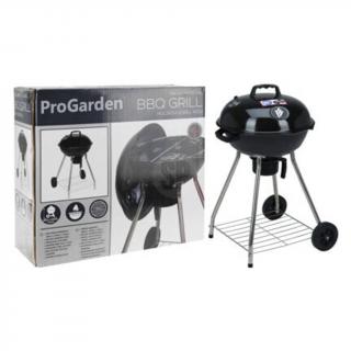 ProGarden Gratar pe roti 47 cm, negru