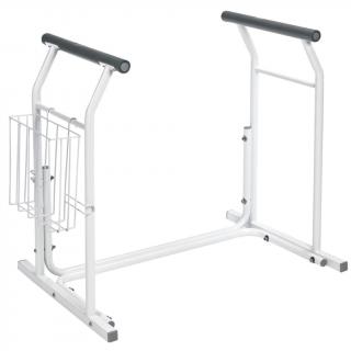 RIDDER Bara mobila de sprijin pentru toaleta alb 150 kg A0110101