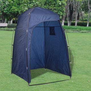 Toaleta portabila de camping cu cort, 10+10 L