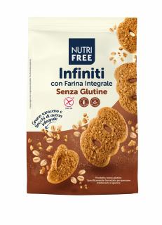 NUTRIFREE Biscuiti Infiniti fara gluten cu faina integrala 250 g