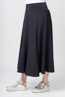 Fusta neagra in clini, din vascoza (78cm)