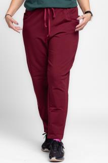 Pantaloni bordo casual sport din bumbac cu buzunare laterale