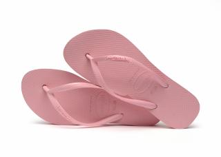 Papuci Havaianas cu talpa groasa din cauciuc natural, roz