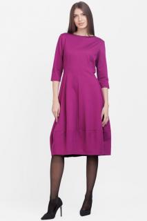 Rochie lalea din jerseu de bumbac, mov