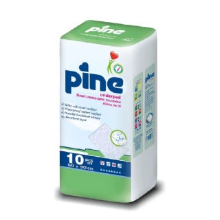 Aleze - Protectie pentru saltea Pine - 60x90 cm x 10 buc