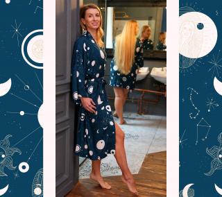 Kimono bambus MIDI Constellation Lullalove