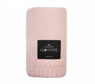 Patura bambus 80 x 100cm - Powder Rose Macaroon