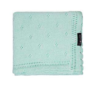 Patura Bebelusi Bambus 80x100 cm Daisy Mint