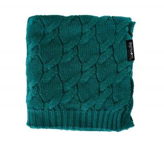 Paturica Bebelusi Lana Merinos 80x100cm Lullalove Forest Green