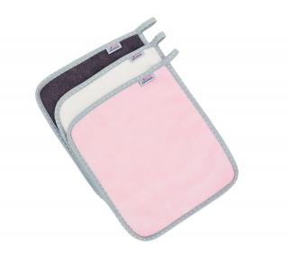 Set 3 prosopele, 25x29cm Bambus 100% Powder