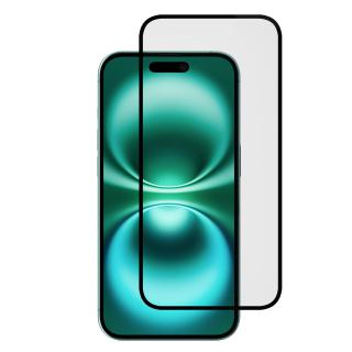 Folie de sticla Maxcell pentru iPhone 16 Plus, Protectie oleofobica, Slim, Full Glue