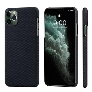 Husa MagEZ Pitaka, Aramida iPhone 11 Pro Max Plain Negru Gri