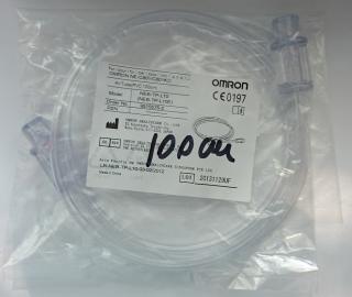 Furtun aer din PVC pentru nebulizatoare OMRON CompAir - C801, compatibil cu C28P, C28E, C801KD - Lungime 1 m