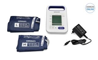 Tensiometru profesional portabil OMRON 1320, cu acumulator, validat clinic, mansete rezistente (M + L) cu furtun lung
