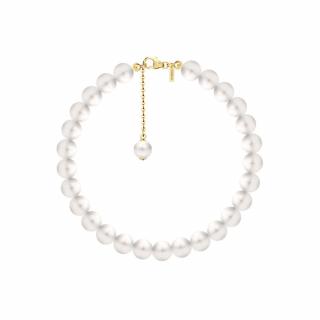 Bratara Argint cu perle naturale de cultura Large Pearl String