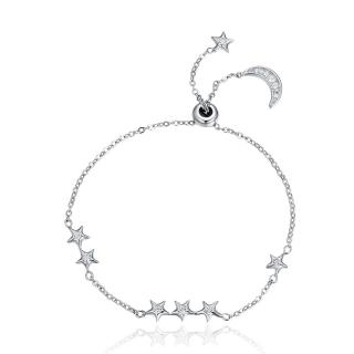 Bratara din argint Stars Slider