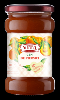 Gem de piersici Vita 375 gr