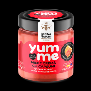 Miere crema cu capsuni YumMe