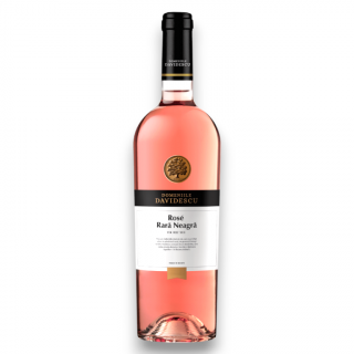 Vin Rose Sec DAVIDESCU Rose Rara Neagra 0.75 l