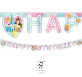 Banner litere Happy Birthday Disney Princess 200 cm