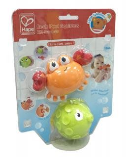 Hape set pentru baie crab si peste