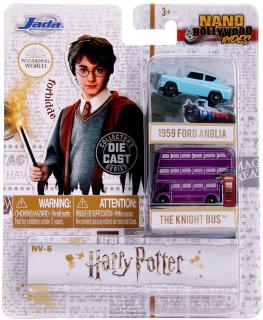 Harry Potter Set 2 masinute The Knight Bus si Ford Anglia 1959