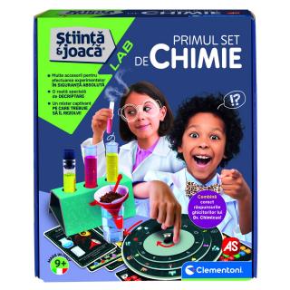 Joc Clementoni Stiinta si joaca - Primul set de chimie