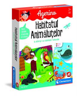 Joc educativ Agerino: Habitatul animalutelor