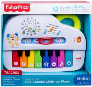 Jucarie bebelusi Fisher Price - LaughLearn, Pianul interactiv, lb. romana