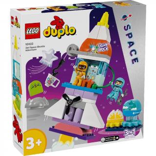 LEGO DUPLO Aventura cu naveta spatiala,   3 in 1 10422