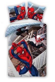 Lenjerie pat 140 x 200 cm, 100% bumbac Spiderman
