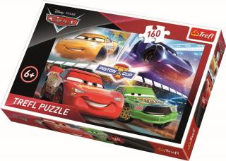 Puzzle Trefl, Disney Cars, Cursa castigatoare, 160 piese