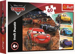 Puzzle Trefl, Disney Cars, Fulger Mcqueen cu prietenii, 60 piese