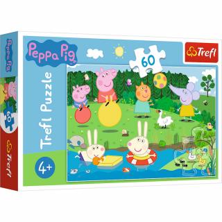 Puzzle Trefl, Peppa Pig, Distractie in vacanta, 60 piese