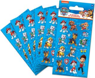 Set de 6 foi cu stickere Patrula Catelusilor