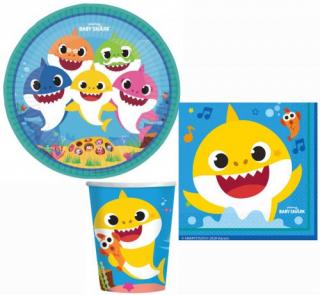 Set de petrecere din 32 de piese Baby Shark