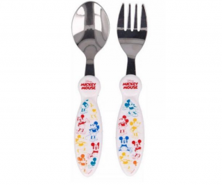 Set de tacamuri din inox pentru copii Mickey Mouse