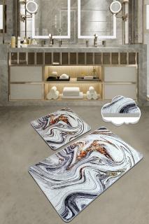 Set 2 covorase de baie, Chilai Home, Blur