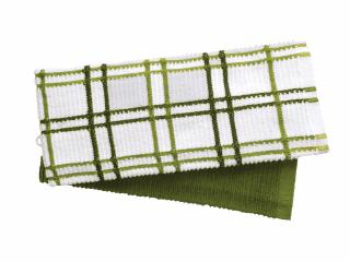 Set 2 prosoape 40x60cm, bumbac 100%, Verde