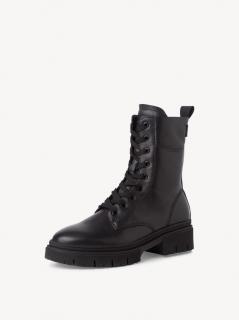Bocanci dama Tamaris 1-25213-43, piele naturala, negru