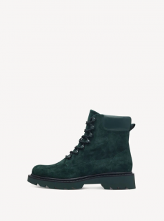 Bocanci dama Tamaris 1-25909-41, piele intoarsa, verde