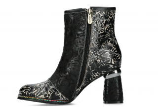 Botine elegante dama Laura Vita Kinao 09, piele naturala