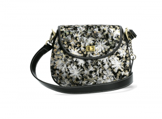 Geanta Laura Vita Dieppe 06, piele naturala, neagra