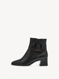 Ghete elegante dama Tamaris 1-25346-43, piele naturala, negru