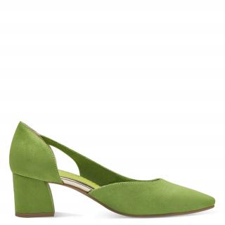 Pantofi casual dama Marco Tozzi 22400, piele ecologica, verde lime