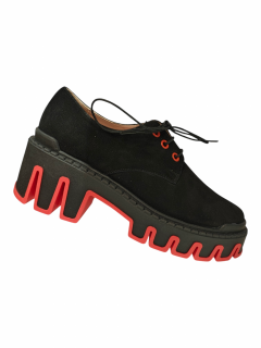 Pantofi cu siret si talpa supradimensionata Diane Marie P 257