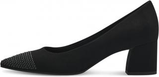 Pantofi dama cu toc , negri Marco Tozzi  2-82403-42