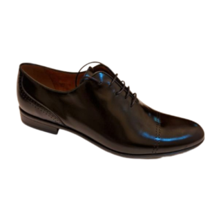 Pantofi eleganti barbati Conhpol  7447 , piele naturala, negri